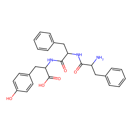 Phenylalanylphenylalanyltyrosine structure