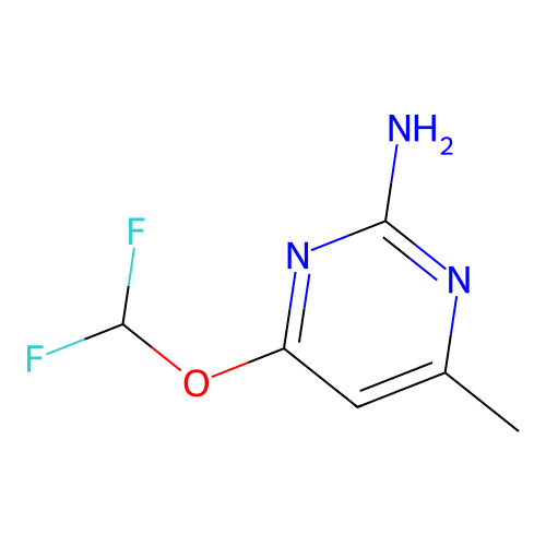 4-(Difluoromethoxy)-6-methylpyrimidin-2-amine structure