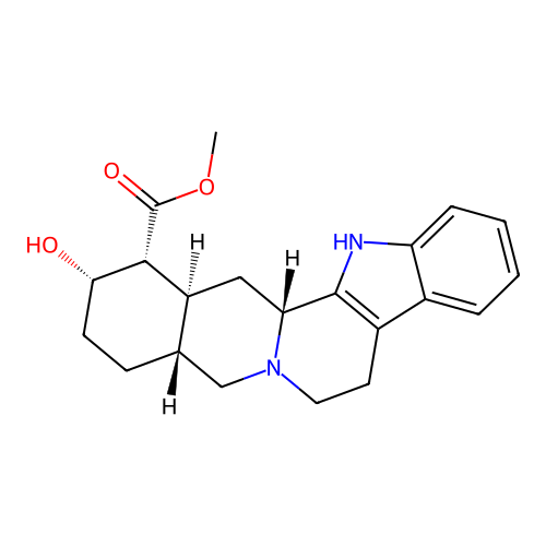 Pseudoyohimbine structure