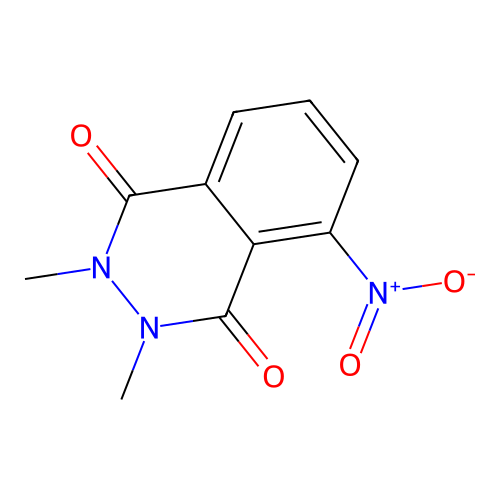 2,3-Dimethyl-5-nitro-2,3-dihydrophthalazine-1,4-dione structure