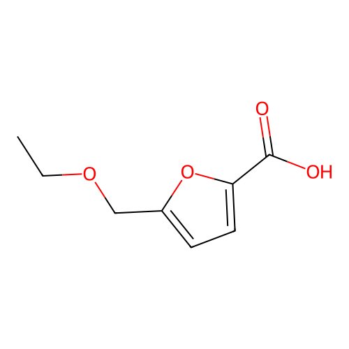5-(ethoxymethyl)furan-2-carboxylic Acid structure