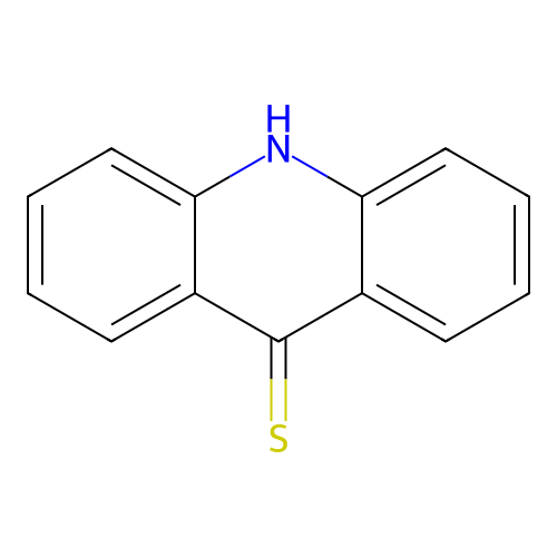 Thioacridone structure