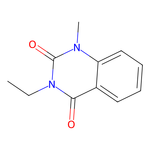 3-Ethyl-1-methylquinazoline-2,4-dione structure