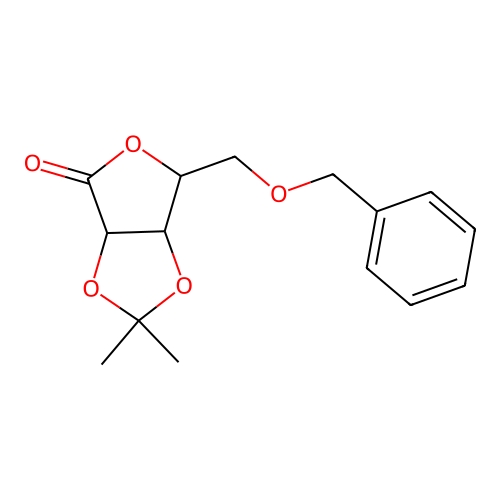 6-(benzyloxymethyl)-2,2-dimethyl-6,6a-dihydro-3aH-furo[3,4-d][1,3]dioxol-4-one structure