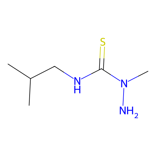 3-Amino-3-methyl-1-(2-methylpropyl)thiourea structure