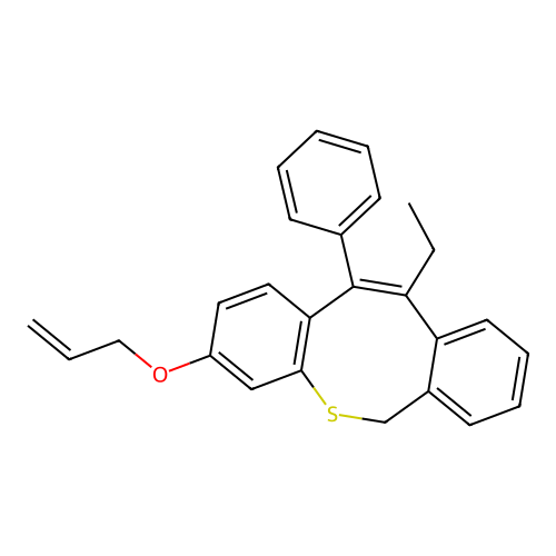 3-(Allyloxy)-11-ethyl-12-phenyl-6H-dibenzo(b,f)thiocin structure