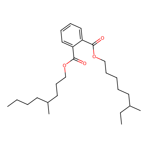 4-Methyloctyl 6-methyloctyl phthalate structure
