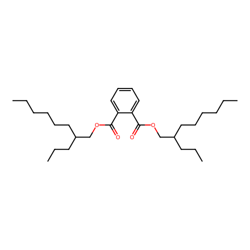 Bis(2-propyloctyl) phthalate structure