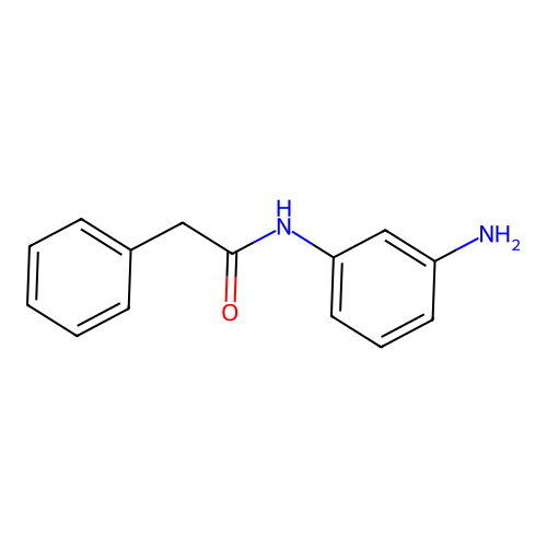N-(3-aminophenyl)-2-phenylacetamide structure
