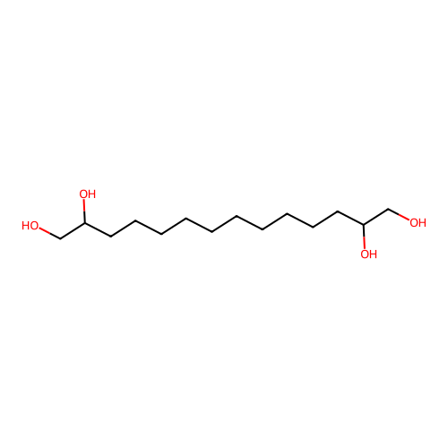 Tetradecane-1,2,13,14-tetrol structure