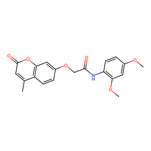 N-(2,4-dimethoxyphenyl)-2-((4-methyl-2-oxo-2H-chromen-7-yl)oxy)acetamide structure