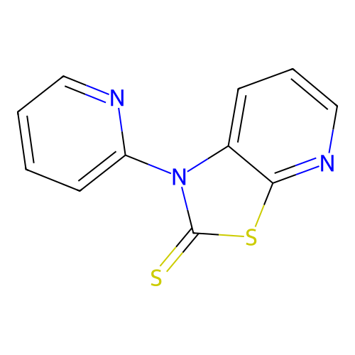 1-(2-pyridinyl)[1,3]thiazolo[5,4-b]pyridine-2(1H)-thione structure