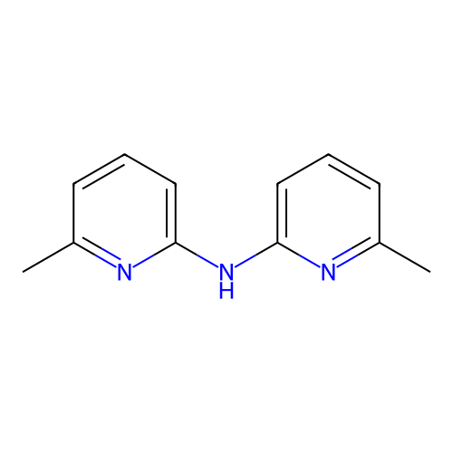 6-methyl-N-(6-methyl-2-pyridyl)pyridin-2-amine structure