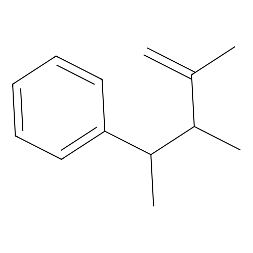 (1,2,3-Trimethylbut-3-enyl)benzene structure