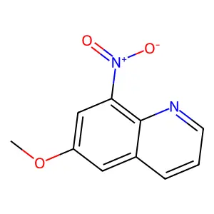 6-Methoxy-8-nitroquinoline structure