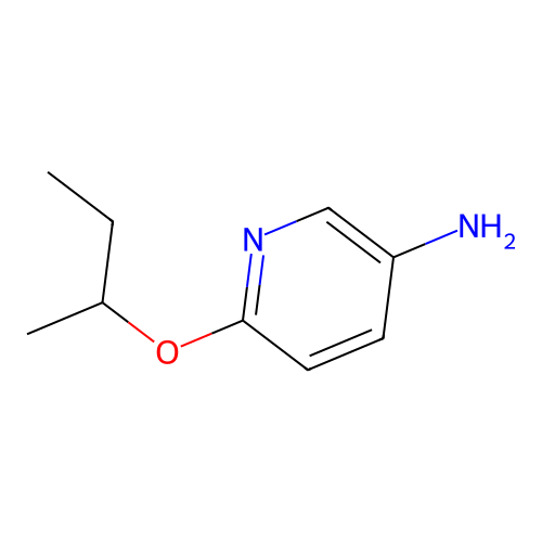 6-(Butan-2-yloxy)pyridin-3-amine structure