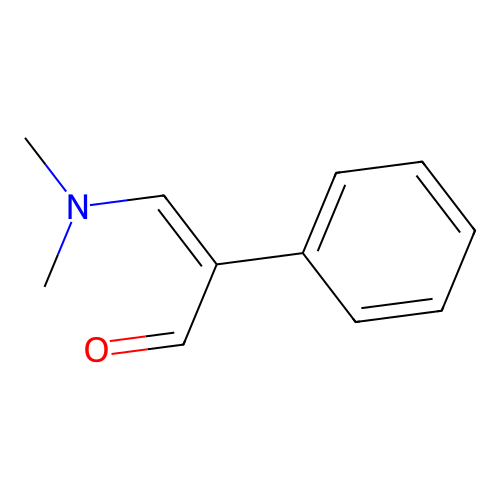 3-(Dimethylamino)-2-phenylacrolein structure