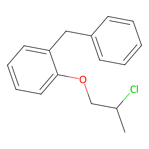 1-(2-Chloropropoxy)-2-(phenylmethyl)benzene structure