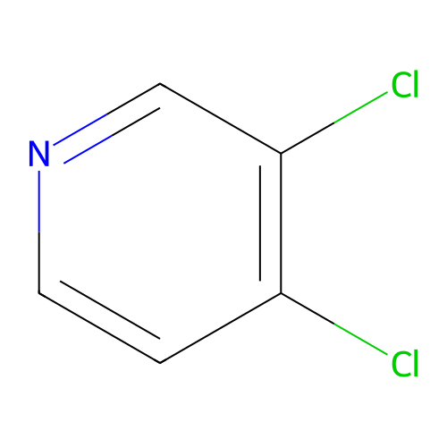 3,4-Dichloropyridine structure