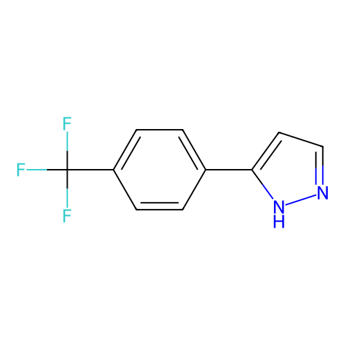 3-[4-(Trifluoromethyl)Phenyl]-1H-Pyrazole structure