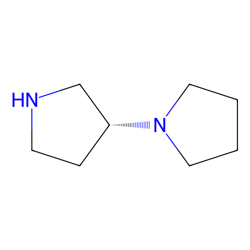 (3R)-3-(Pyrrolidin-1-YL)pyrrolidine structure