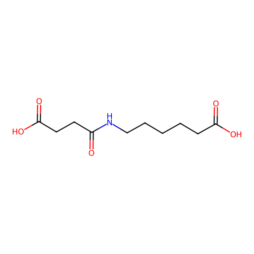 6-(3-carboxypropanoylamino)hexanoic Acid structure