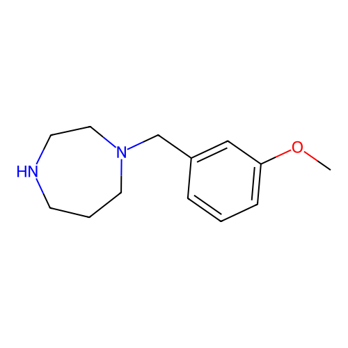 1-(3-Methoxybenzyl)-1,4-diazepane structure