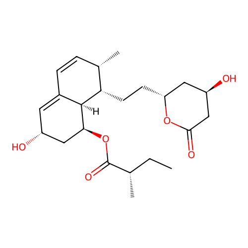 Pravastatin lactone structure
