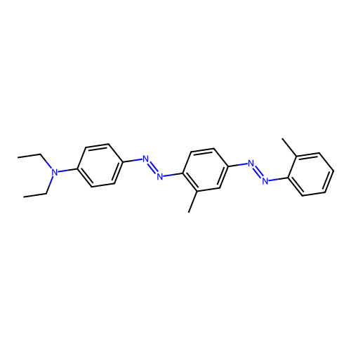 N,N-Diethyl-4-((2-methyl-4-((o-tolyl)azo)phenyl)azo)aniline structure