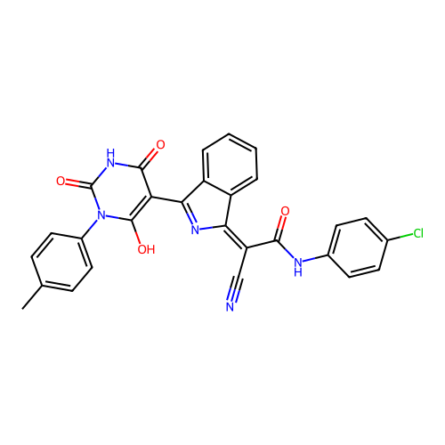 Pigment Orange 69 structure