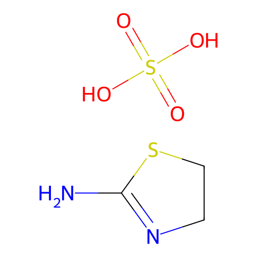 4,5-Dihydrothiazol-2-amine sulphate structure