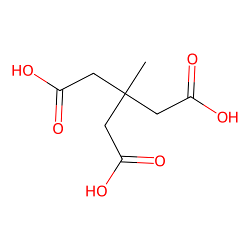 3-(Carboxymethyl)-3-methylpentanedioic acid structure