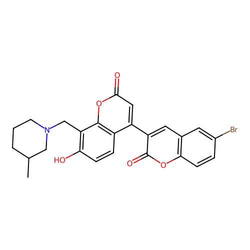 C25H22BrNO5 structure