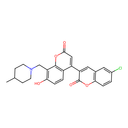 C25H22ClNO5 structure