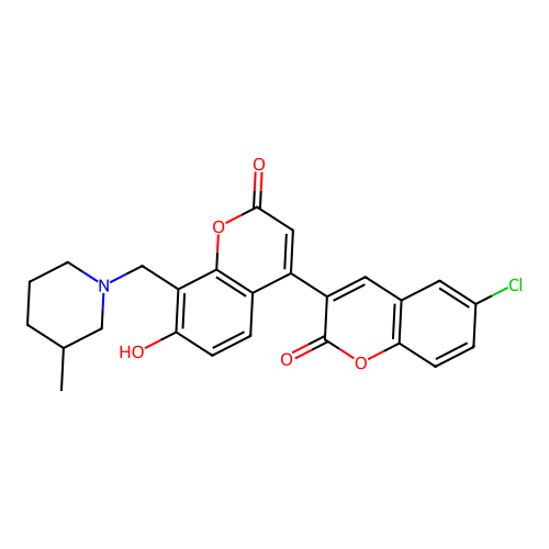 C25H22ClNO5 structure