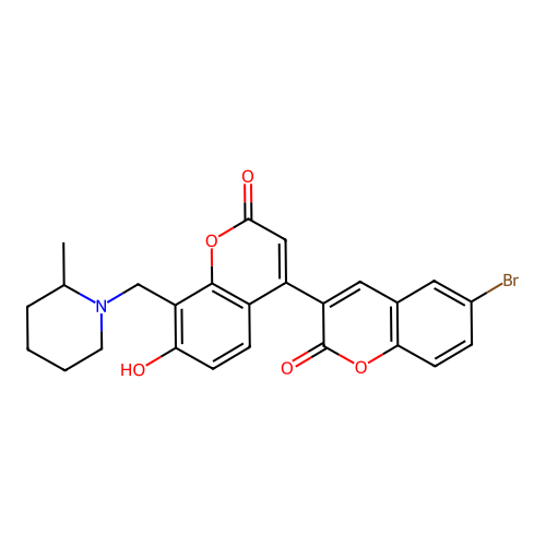 C25H22BrNO5 structure
