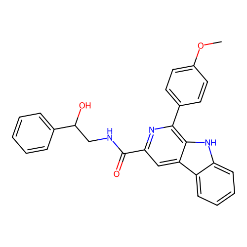 C27H23N3O3 structure