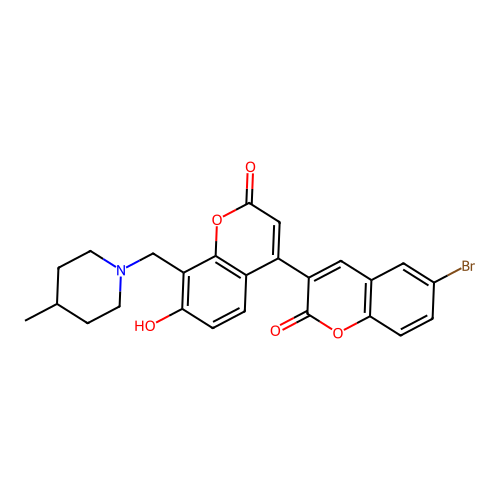 C25H22BrNO5 structure