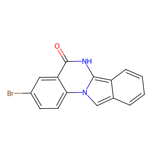 3-bromoisoindolo[2,1-a]quinazolin-5(6H)-one structure