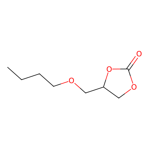 1,3-Dioxolan-2-one, 4-(butoxymethyl)- structure