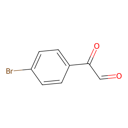 2-(4-溴苯基)-2-氧代乙醛 structure