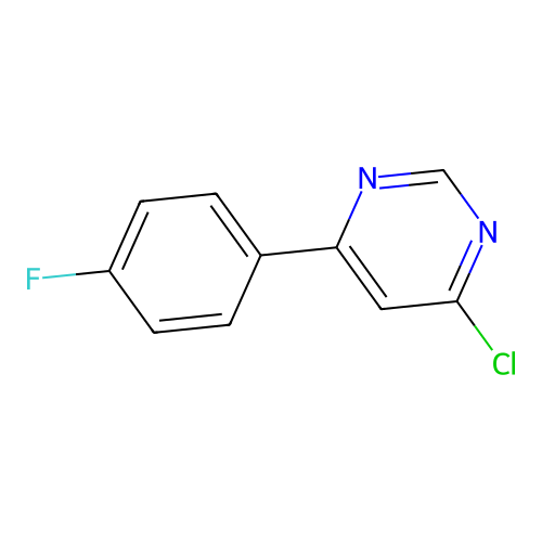 4-Chloro-6-(4-fluorophenyl)pyrimidine structure