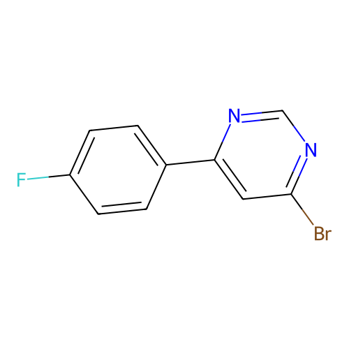 4-Bromo-6-(4-fluorophenyl)pyrimidine structure