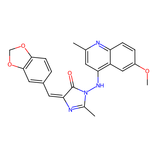 4h-imidazol-4-one,3,5-dihydro-5-3-(( -2-methyl- structure