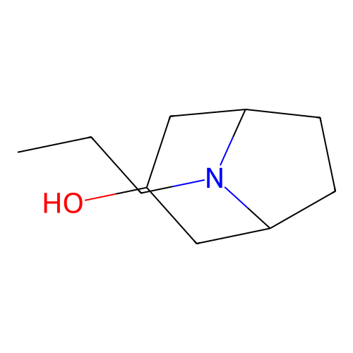 8-Propyl-8-azabicyclo[3.2.1]octan-3-ol structure