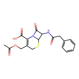Cephalosporin G structure