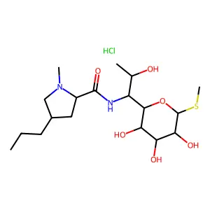 Lincomycin Hydrochloride Anhydrous structure