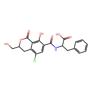 10-Hydroxyochratoxin A structure