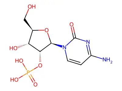 2'-胞苷酸 structure