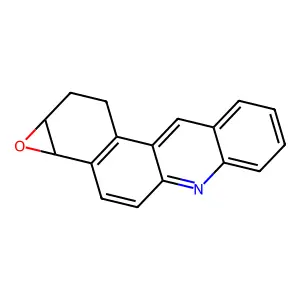 1a,10,11,11a-Tetrahydro[1]benzoxireno[3,2-a]acridine structure